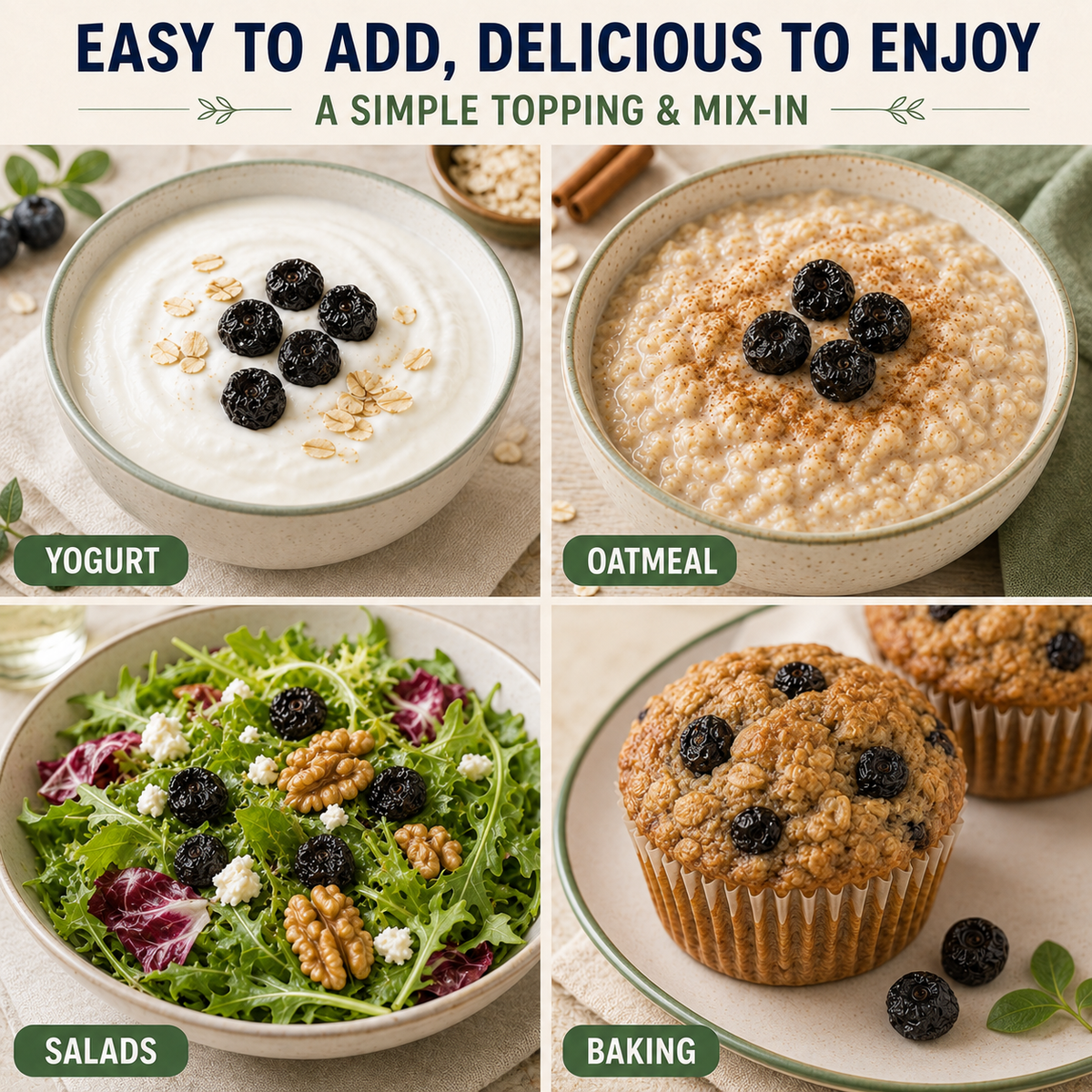 🫐Premium Dried Blueberries – Naturally Sweet & Antioxidant-Rich-EDC