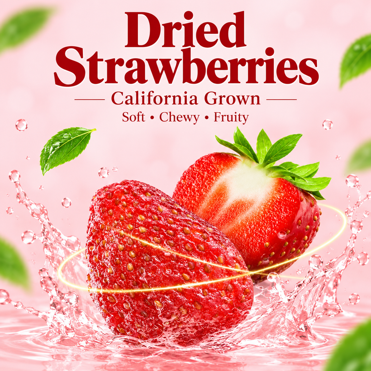 🍓Dried Strawberries – Deliciously Sweet with Real Antioxidant Power-EDC