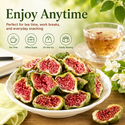 Natural Sun-Dried Fig Snacks | Cardiovascular & Heart Health Support | Daily Wellness-EDC