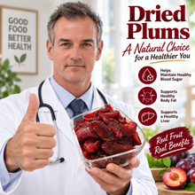 Naturally Sweet Dried Plums – Soft, Chewy & Satisfying-EDC