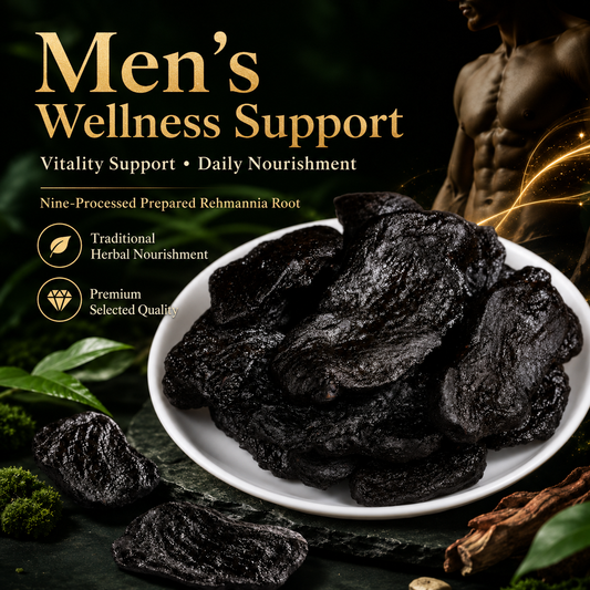 9X Prepared Rehmannia Root | Natural Blood Sugar & Metabolic Support Tonic-EDC