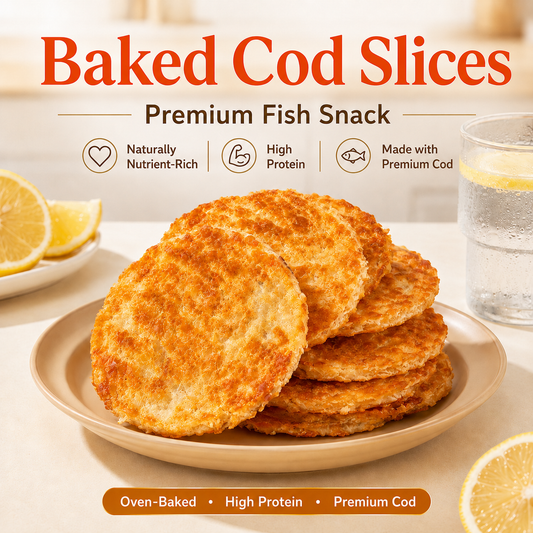 Premium Baked Cod Slices-High-Quality Protein from Premium Deep-Sea Cod-EDC