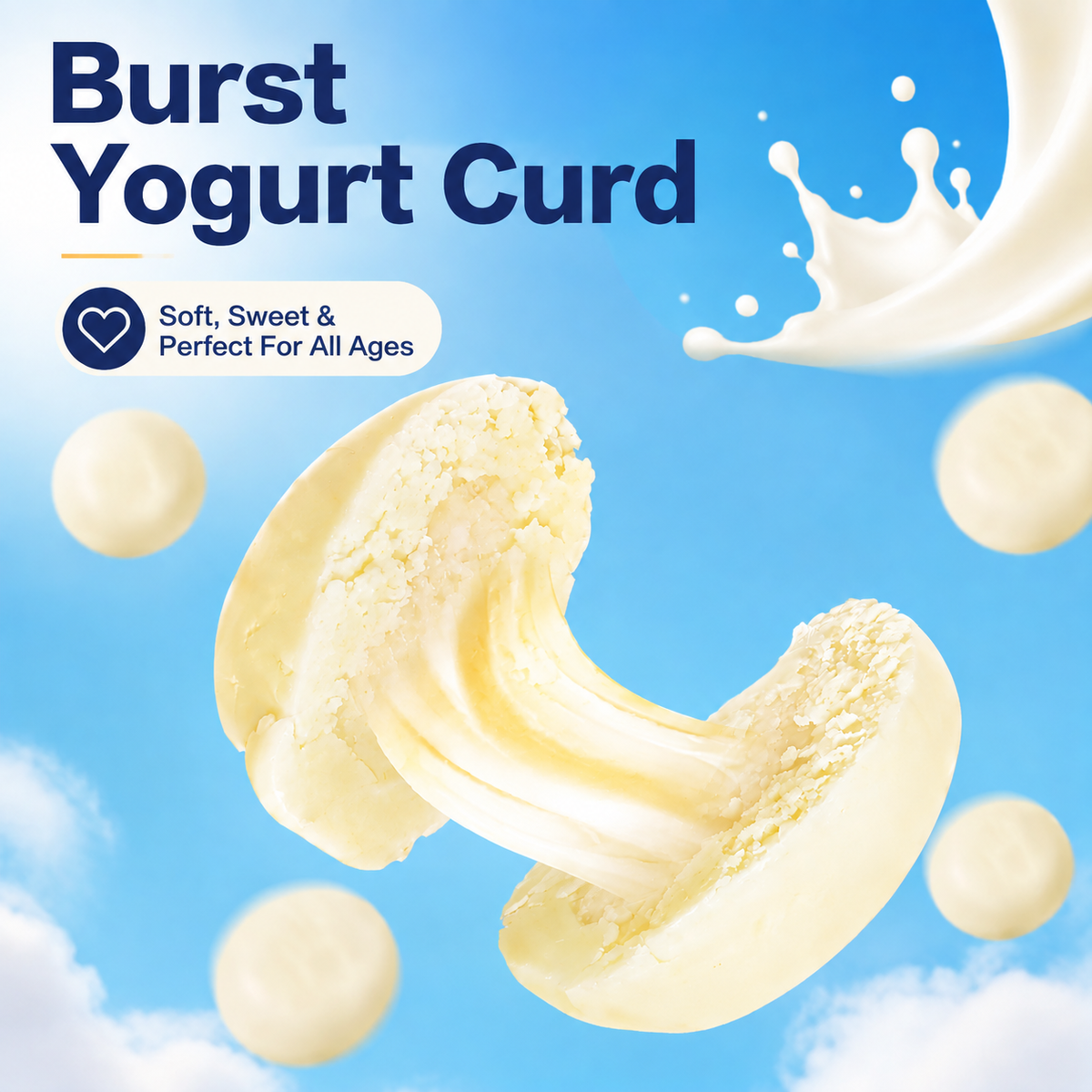 Burst Yogurt Curd: One Bite = 10 Cups of Milk Nutrition-WHM