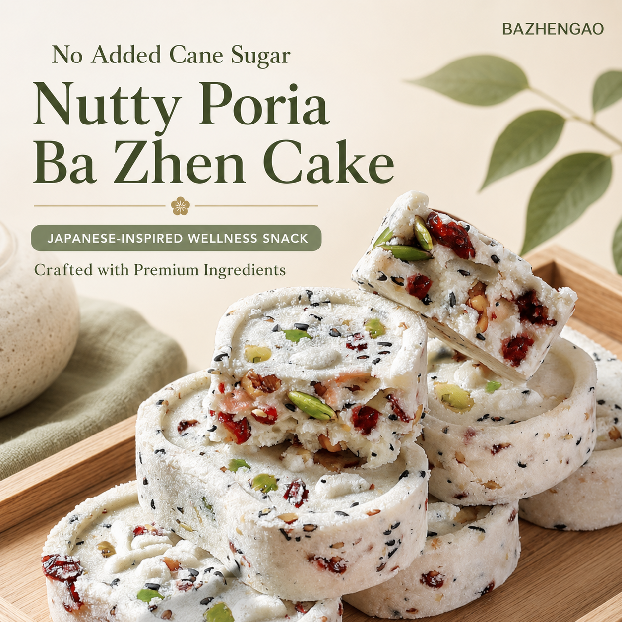 Nature's Insulin Japanese-Style Wellness Cakes - Sugar-Free Metabolic Support-EDC
