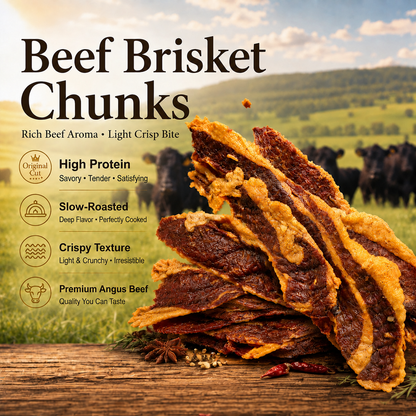 Beef Brisket Chunks – Protein-Rich Crunch Without the Crash-EDC