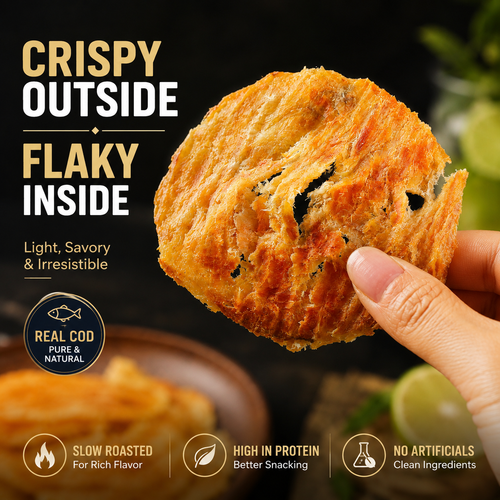 Pure Cod Protein Snack | No Artificials, Just Flavor-EDC