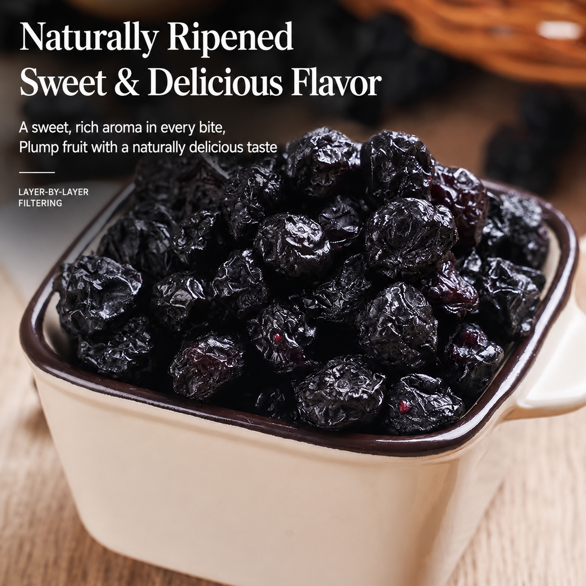 Premium Dried Blueberries -EDC