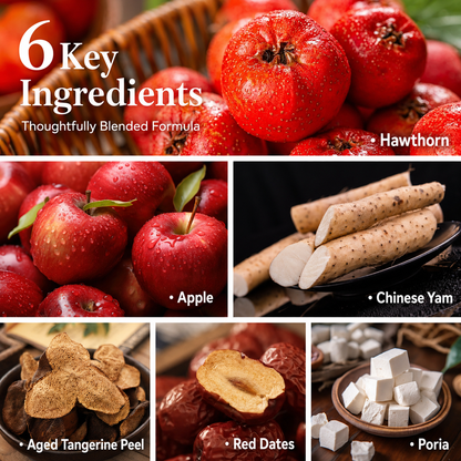Hawthorn Six Treasures · Powerful Herbal Support for Men’s Vitality-EDC