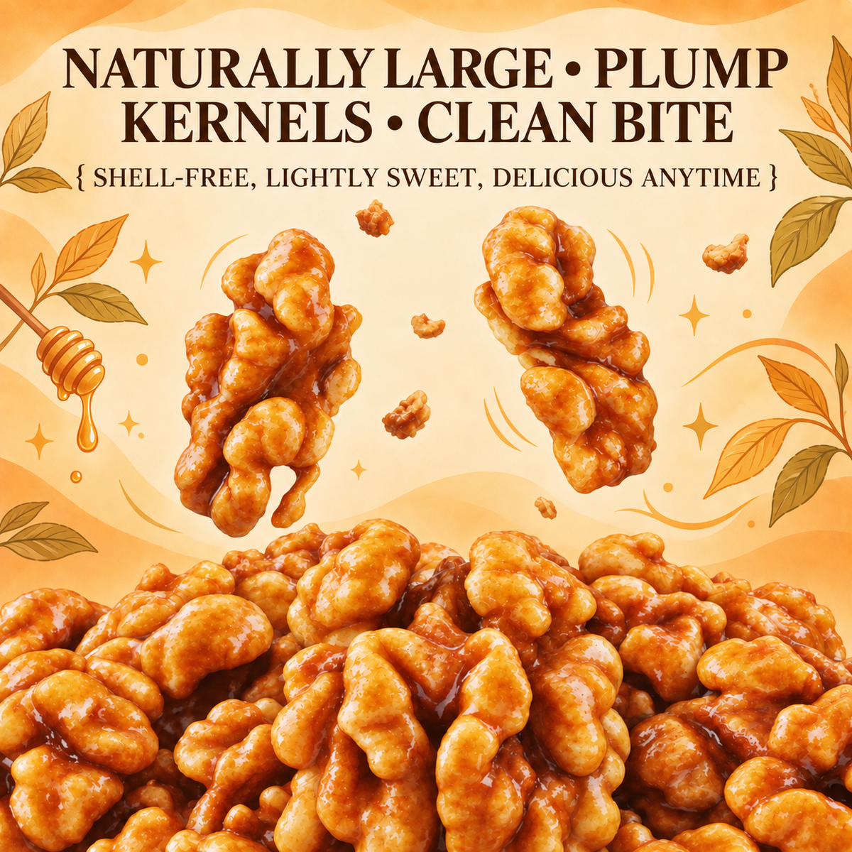 Honey-Peeled Walnuts – Delicious Crunch with Real Heart Benefits-OUO