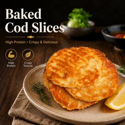 Baked Cod Slices: Crispy Crunch Meets Real Protein Power-EDC