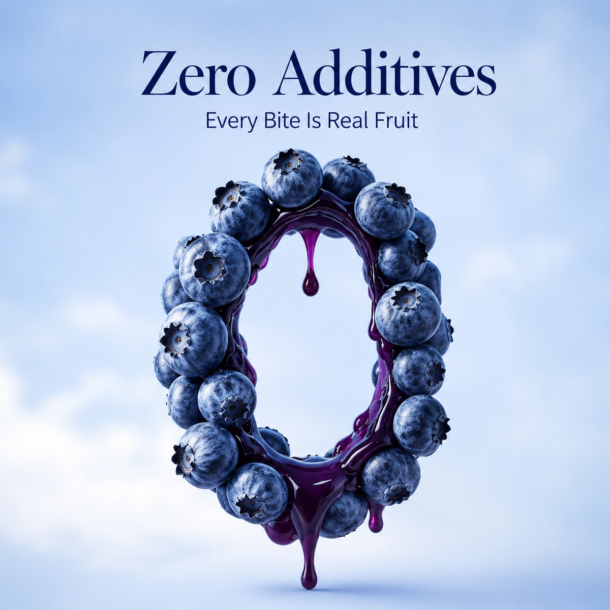 Real Fruit & Pure Blueberry-Premium Dried Blueberries-EDC