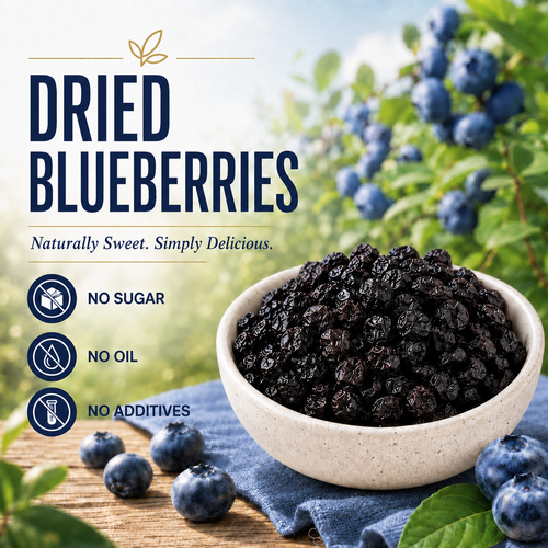 🫐Premium Dried Blueberries – Naturally Sweet & Antioxidant-Rich-EDC