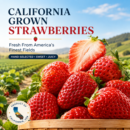 Naturally Sweet Dried Strawberries – Soft, Fruity & Delicious-EDC