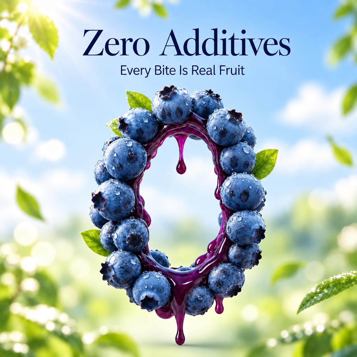 Dried blueberry product detail