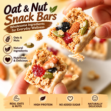 High-Protein Real Oats & Nuts Bars | No Added Sugar-WHM