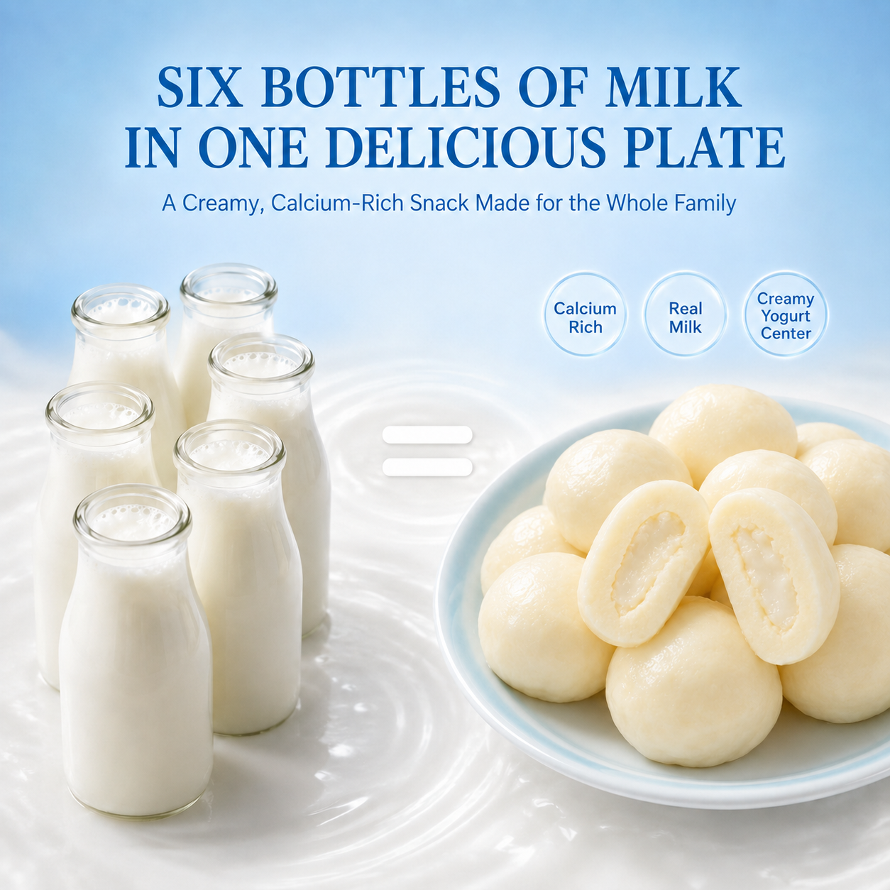 Creamy Burst Yogurt Curd for Everyday Calcium Support-EDC