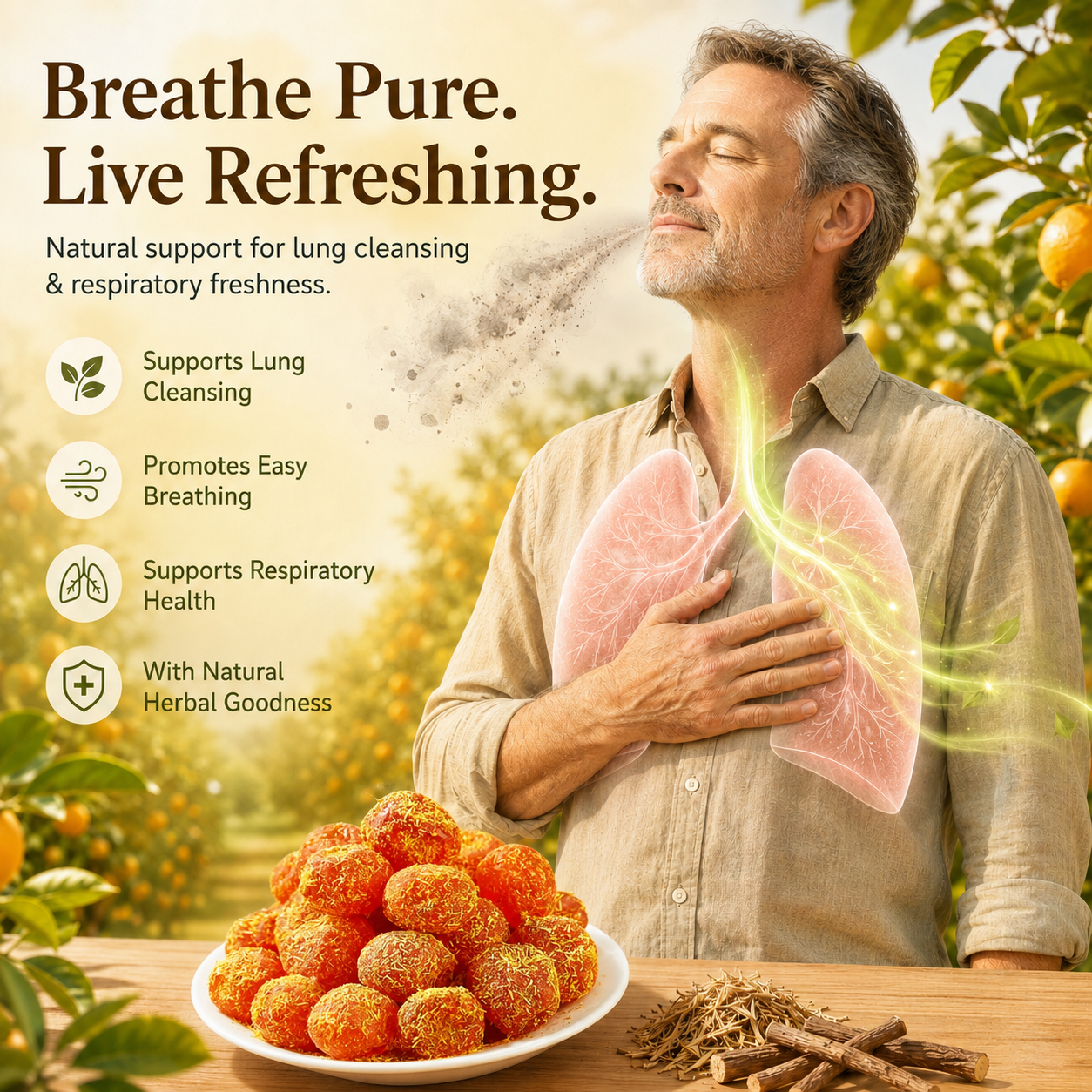 Ancient Herbal Wisdom, Fresh Daily Breath-EDC