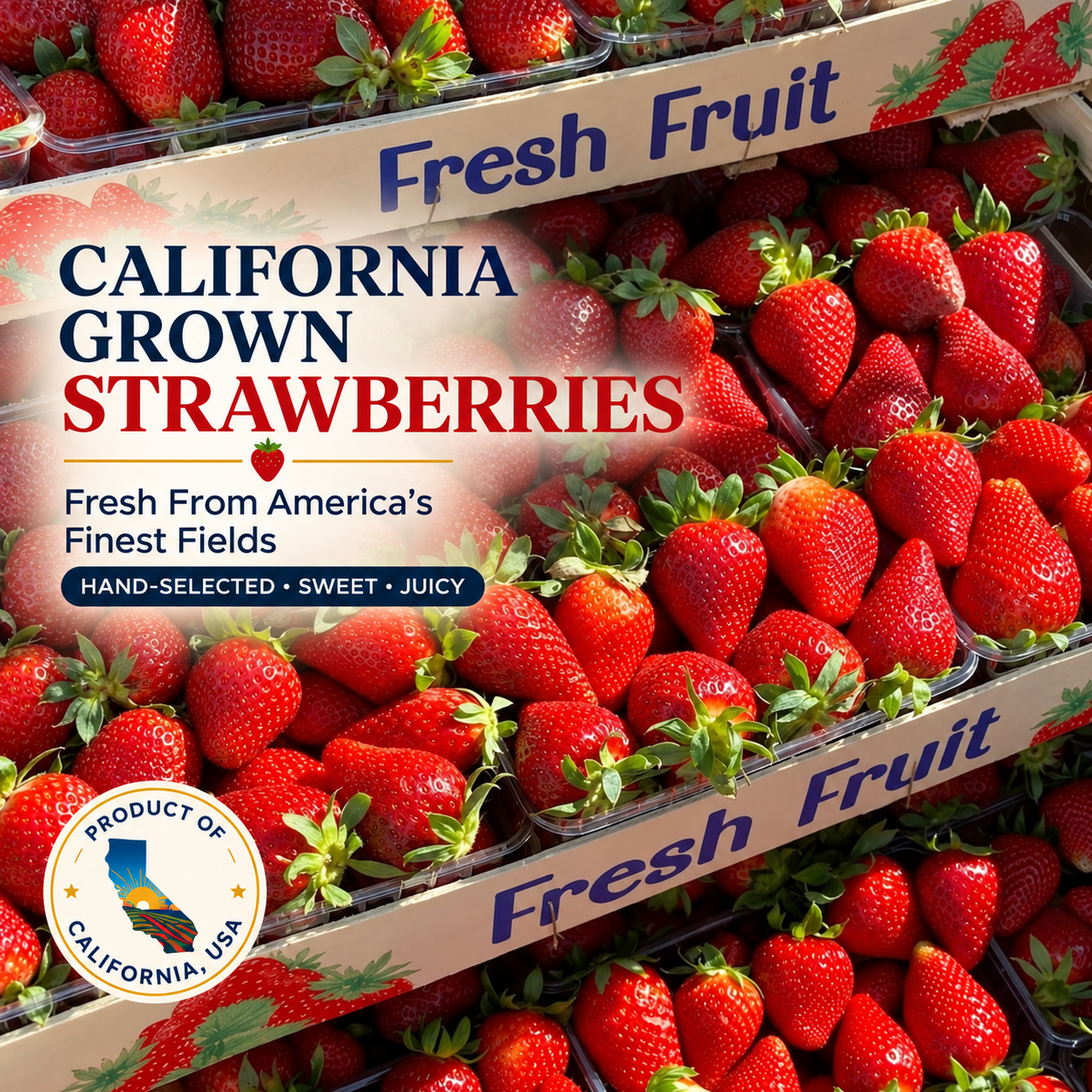 Naturally Sweet Freeze-Dried Strawberries – Crispy, Rich Berry Flavor & Delicious. Pure & Natural, No Additives.——GTR