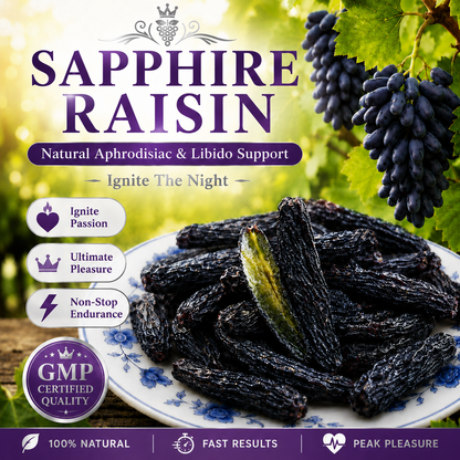 【100% Natural】Turpan Sapphire Raisins Turpan Blue Raisins-EDC