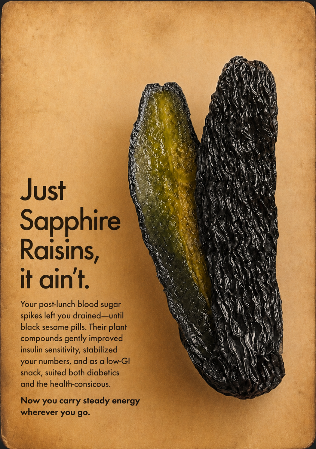 Sapphire Raisins Naturally Sweet. Naturally Balanced.——EDC