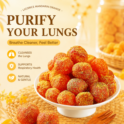 Pure Herbal Kumquat&Nature’s Daily Support for Clearer Lungs-EDC