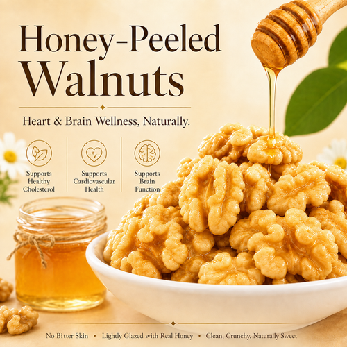 Honey-Peeled Walnuts – The Delicious Way to Support Your Heart Health-EDC
