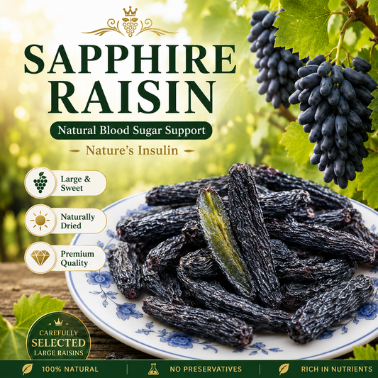 【100% Natural】Turpan Sapphire Raisins Turpan Blue Raisins-EDC