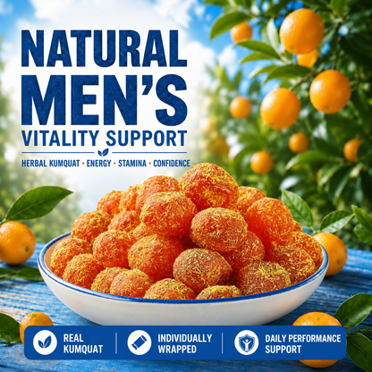 Herbal Kumquat Men’s Vitality Bites-EDC