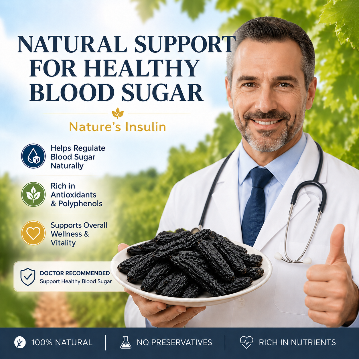Sapphire Raisins – Powerful Natural Support for Stable Blood Sugar-EDC