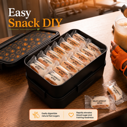 Soft & Chewy California Apricot Snacks with Creamy Milk Filling and Pure Ingredients-EDC