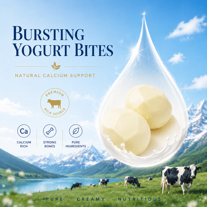 Bursting Yogurt Bites: The Delicious Calcium Snack You’ll Actually Crave-EDC