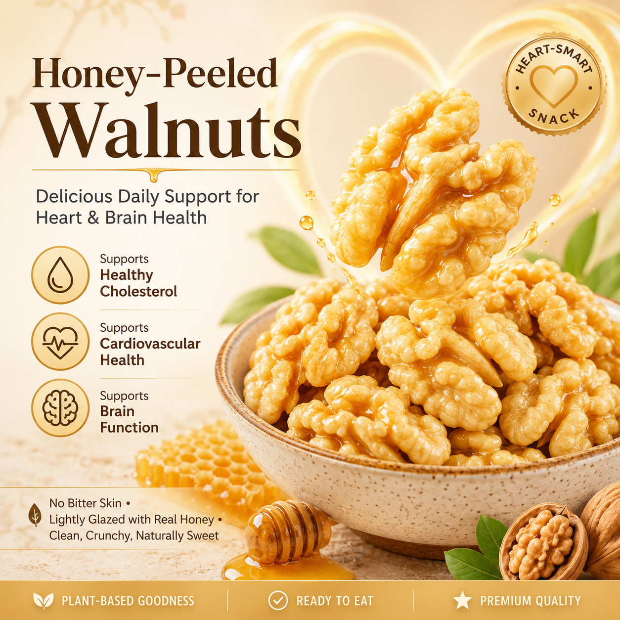Honey-Peeled Walnuts – The Delicious Way to Support Your Heart Health-EDC