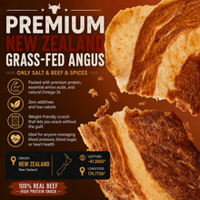 Beef Brisket Crisps: Zero Fat • Zero Sugar • No Additives — Ideal for anyone watching blood pressure, blood sugar, or heart health--GTR