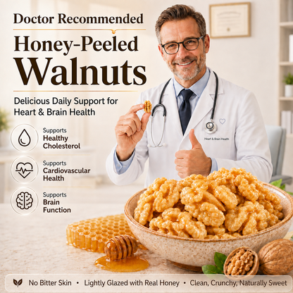 Honey-Peeled Walnuts – The Delicious Way to Support Your Heart Health-EDC