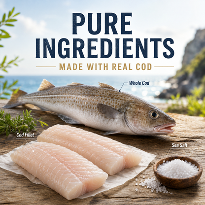 Pure Cod Protein Snack | No Artificials, Just Flavor-EDC