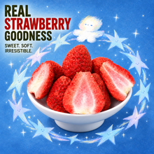 Naturally Sweet Freeze-Dried Strawberries – Crispy, Rich Berry Flavor & Delicious. Pure & Natural, No Additives.——GTR