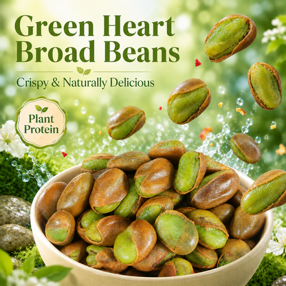 Irresistibly Crunchy & Tasty – Green Heart Broad Beans with Blood Sugar Benefits-EDC