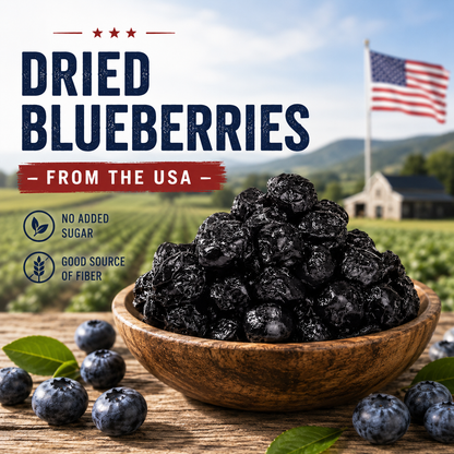 Premium Dried Blueberries -EDC