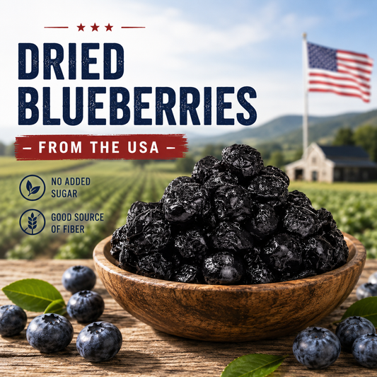 Premium Dried Blueberries -EDC