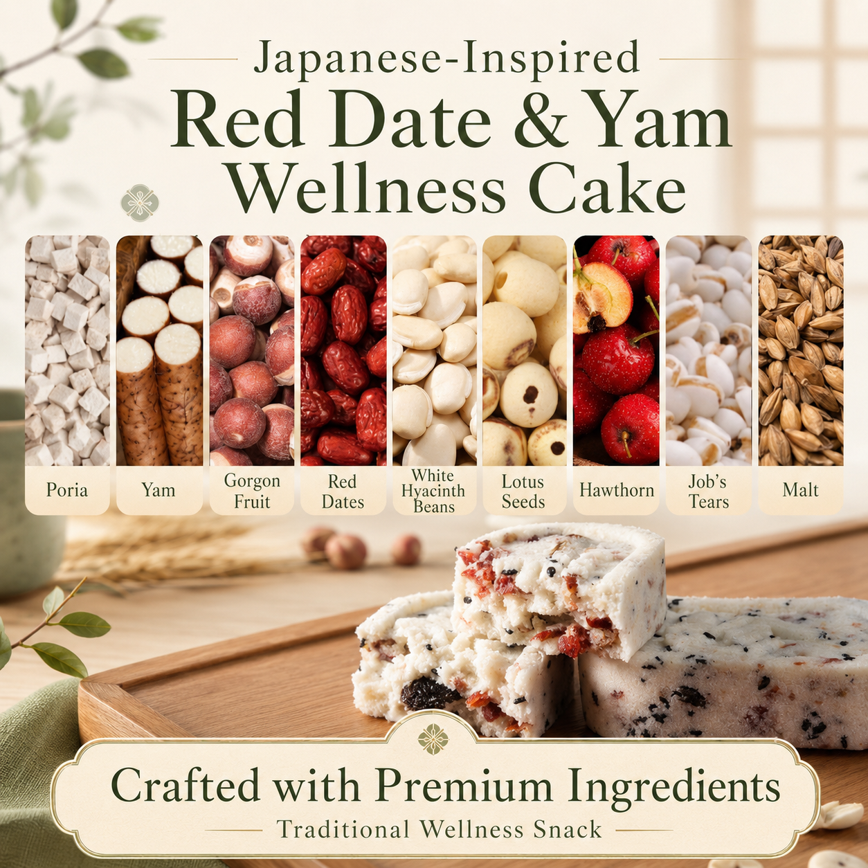 Nature's Insulin Japanese-Style Wellness Cakes - Sugar-Free Metabolic Support-EDC