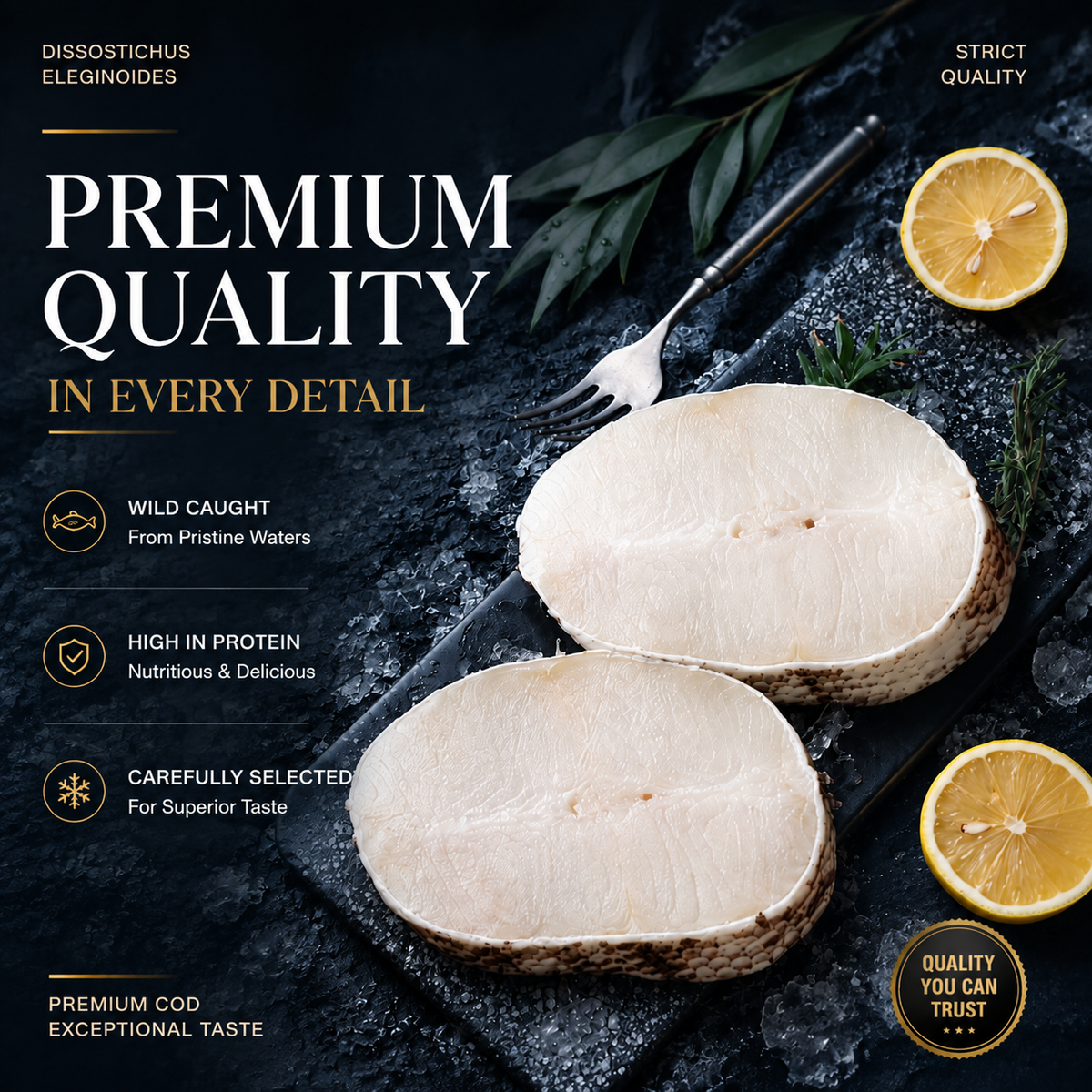 Baked Cod Slices: Crispy Crunch Meets Real Protein Power-EDC