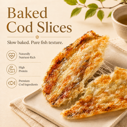 Premium Baked Cod Slices-High-Quality Protein from Premium Deep-Sea Cod-EDC