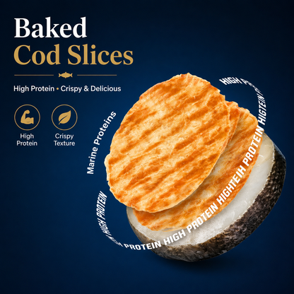 Baked Cod Slices: Crispy Crunch Meets Real Protein Power-EDC