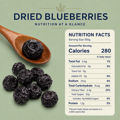 🫐Premium Dried Blueberries – Naturally Sweet & Antioxidant-Rich-EDC