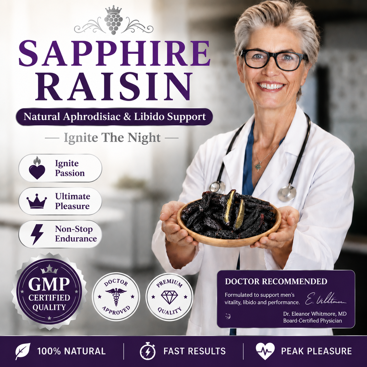 【100% Natural】Turpan Sapphire Raisins Turpan Blue Raisins-EDC