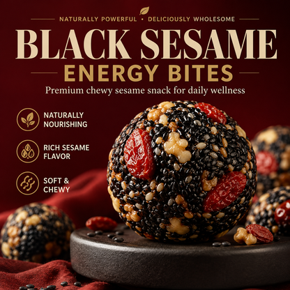 Black Sesame Vitality Pills for Men - Natural Male Libido Booster & Stamina Enhancement Supplement-EDC